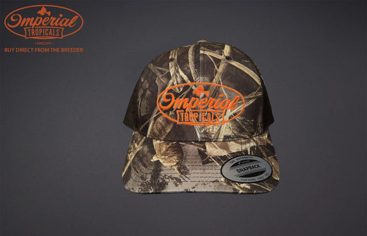 Realtree Max7 with Brown Mesh Imperial Tropicals Snapback Hat